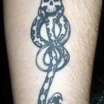 Фото рисунка тату змея 23.11.2018 №216 - snake tattoo photo - tattoo-photo.ru