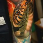 Фото рисунка тату змея 23.11.2018 №230 - snake tattoo photo - tattoo-photo.ru