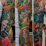 Фото рисунка тату змея 23.11.2018 №336 - snake tattoo photo - tattoo-photo.ru