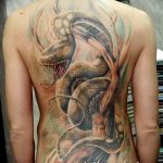 Фото рисунка тату змея 23.11.2018 №338 - snake tattoo photo - tattoo-photo.ru