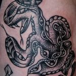 Фото рисунка тату змея 23.11.2018 №346 - snake tattoo photo - tattoo-photo.ru