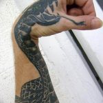 Фото рисунка тату змея 23.11.2018 №348 - snake tattoo photo - tattoo-photo.ru