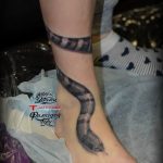 Фото рисунка тату змея 23.11.2018 №361 - snake tattoo photo - tattoo-photo.ru