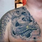 Фото рисунка тату змея 23.11.2018 №369 - snake tattoo photo - tattoo-photo.ru