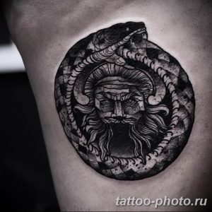 Фото рисунка тату змея 23.11.2018 №385 - snake tattoo photo - tattoo-photo.ru