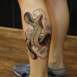 Фото рисунка тату змея 23.11.2018 №398 - snake tattoo photo - tattoo-photo.ru