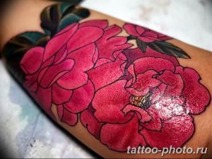 Фото рисунка тату камелия 24.11.2018 №018 - photo tattoo camellia - tattoo-photo.ru
