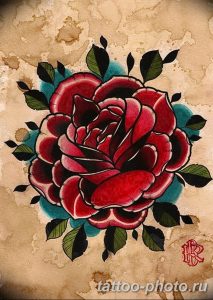 Фото рисунка тату камелия 24.11.2018 №020 - photo tattoo camellia - tattoo-photo.ru