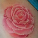 Фото рисунка тату камелия 24.11.2018 №023 - photo tattoo camellia - tattoo-photo.ru