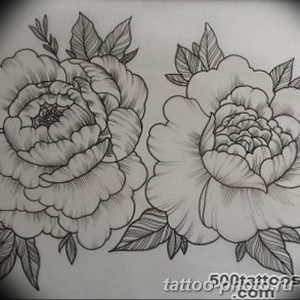 Фото рисунка тату камелия 24.11.2018 №024 - photo tattoo camellia - tattoo-photo.ru