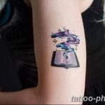 Фото рисунка тату книга 23.11.2018 №019 - photo tattoo book - tattoo-photo.ru