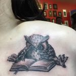 Фото рисунка тату книга 23.11.2018 №030 - photo tattoo book - tattoo-photo.ru