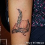 Фото рисунка тату книга 23.11.2018 №074 - photo tattoo book - tattoo-photo.ru