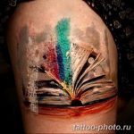 Фото рисунка тату книга 23.11.2018 №098 - photo tattoo book - tattoo-photo.ru