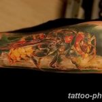 Фото рисунка тату оса 06.11.2018 №020 - photo tattoo wasp - tattoo-photo.ru