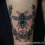 Фото рисунка тату оса 06.11.2018 №118 - photo tattoo wasp - tattoo-photo.ru