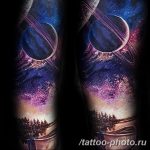 Фото рисунка тату планеты 04.11.2018 №010 - tattoo photos of the planet - tattoo-photo.ru