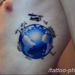 Фото рисунка тату планеты 04.11.2018 №035 - tattoo photos of the planet - tattoo-photo.ru