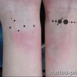 Фото рисунка тату планеты 04.11.2018 №058 - tattoo photos of the planet - tattoo-photo.ru