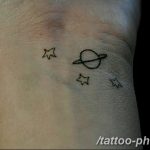 Фото рисунка тату планеты 04.11.2018 №133 - tattoo photos of the planet - tattoo-photo.ru