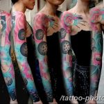 Фото рисунка тату планеты 04.11.2018 №137 - tattoo photos of the planet - tattoo-photo.ru