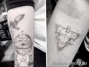 Фото рисунка тату планеты 04.11.2018 №140 - tattoo photos of the planet - tattoo-photo.ru