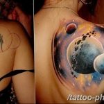 Фото рисунка тату планеты 04.11.2018 №143 - tattoo photos of the planet - tattoo-photo.ru