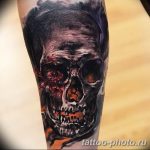 Фото рисунка тату череп 24.11.2018 №009 - photo tattoo skull - tattoo-photo.ru