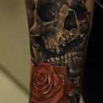 Фото рисунка тату череп 24.11.2018 №012 - photo tattoo skull - tattoo-photo.ru