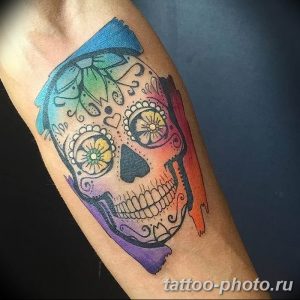Фото рисунка тату череп 24.11.2018 №020 - photo tattoo skull - tattoo-photo.ru