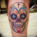 Фото рисунка тату череп 24.11.2018 №021 - photo tattoo skull - tattoo-photo.ru