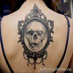 Фото рисунка тату череп 24.11.2018 №028 - photo tattoo skull - tattoo-photo.ru