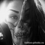 Фото рисунка тату череп 24.11.2018 №031 - photo tattoo skull - tattoo-photo.ru