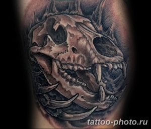 Фото рисунка тату череп 24.11.2018 №047 - photo tattoo skull - tattoo-photo.ru