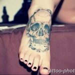 Фото рисунка тату череп 24.11.2018 №052 - photo tattoo skull - tattoo-photo.ru