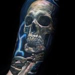 Фото рисунка тату череп 24.11.2018 №056 - photo tattoo skull - tattoo-photo.ru