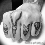 Фото рисунка тату череп 24.11.2018 №066 - photo tattoo skull - tattoo-photo.ru