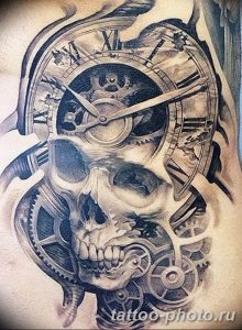 Фото рисунка тату череп 24.11.2018 №069 - photo tattoo skull - tattoo-photo.ru