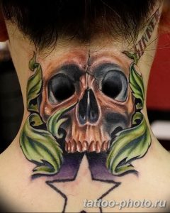 Фото рисунка тату череп 24.11.2018 №075 - photo tattoo skull - tattoo-photo.ru