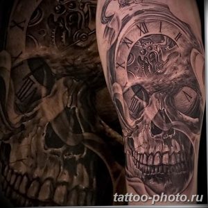 Фото рисунка тату череп 24.11.2018 №084 - photo tattoo skull - tattoo-photo.ru