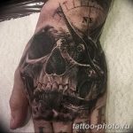Фото рисунка тату череп 24.11.2018 №087 - photo tattoo skull - tattoo-photo.ru