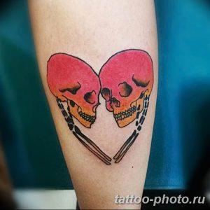 Фото рисунка тату череп 24.11.2018 №097 - photo tattoo skull - tattoo-photo.ru