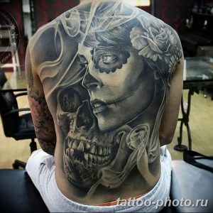 Фото рисунка тату череп 24.11.2018 №100 - photo tattoo skull - tattoo-photo.ru