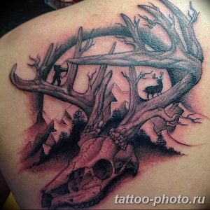 Фото рисунка тату череп 24.11.2018 №102 - photo tattoo skull - tattoo-photo.ru