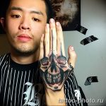 Фото рисунка тату череп 24.11.2018 №103 - photo tattoo skull - tattoo-photo.ru