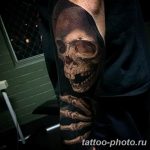 Фото рисунка тату череп 24.11.2018 №104 - photo tattoo skull - tattoo-photo.ru