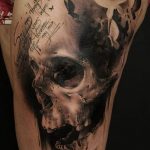 Фото рисунка тату череп 24.11.2018 №110 - photo tattoo skull - tattoo-photo.ru