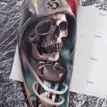 Фото рисунка тату череп 24.11.2018 №112 - photo tattoo skull - tattoo-photo.ru