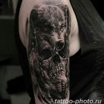 Фото рисунка тату череп 24.11.2018 №113 - photo tattoo skull - tattoo-photo.ru