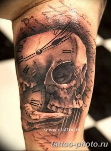 Фото рисунка тату череп 24.11.2018 №114 - photo tattoo skull - tattoo-photo.ru